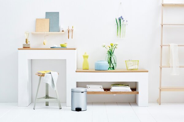 Brabantia NewIcon odpadkový koš 5 l šedá 112904