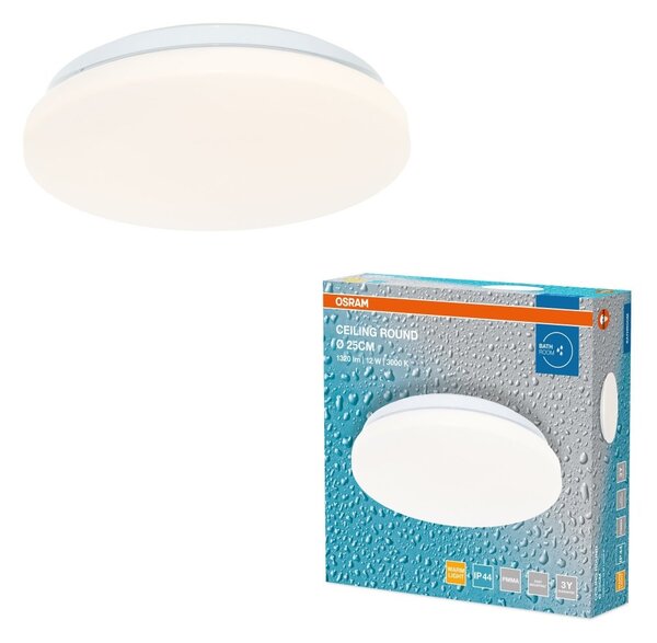 Stropní svítidlo ROUND, 260mm, 12W, Teplá bílá, IP44