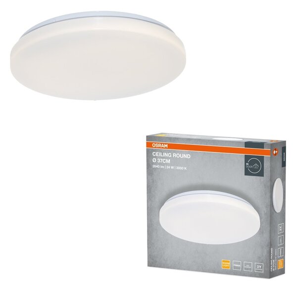 Stropní svítidlo ROUND, 370mm, 24W, Teplá bílá, IP20