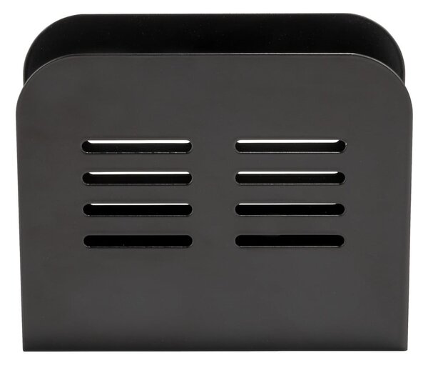 Černý držák na ubrousky Wenko Black Outdoor Kitchen Baco