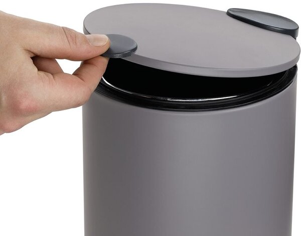 Kela Mats odpadkový koš 3 l šedá 23610