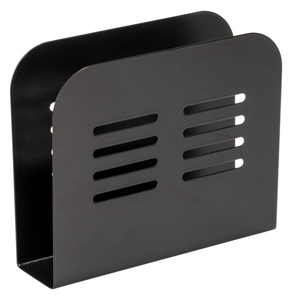 Černý držák na ubrousky Wenko Black Outdoor Kitchen Baco