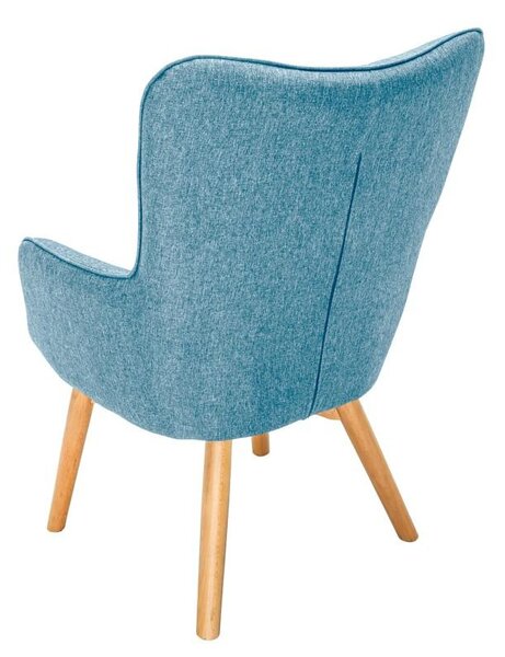 Designové křeslo Sweden, modré