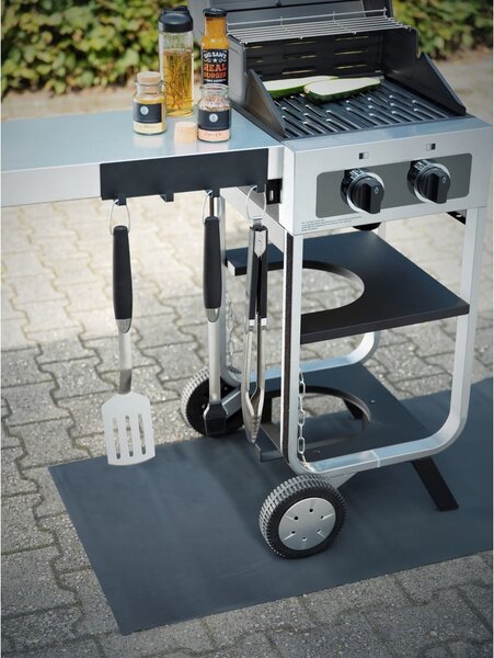 Černá magnetická lišta na kuchyňské náčiní Wenko Black Outdoor Kitchen Ima