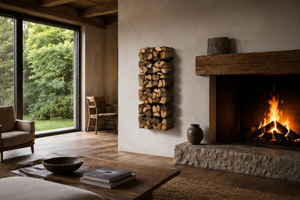 Radius designové zásobníky na dřevo Wood Tree - large
