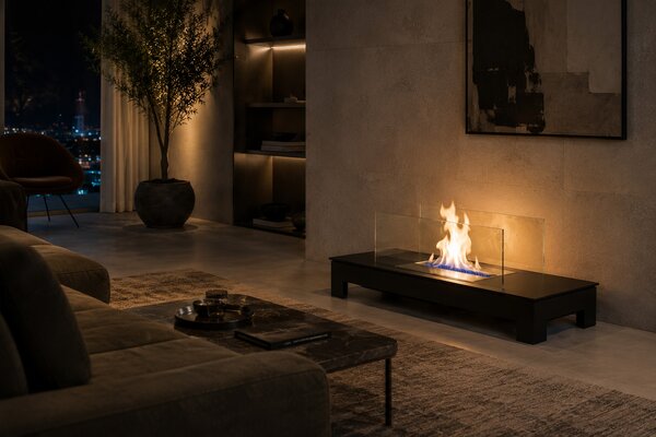 Radius designové krby Floor Flame 1,7l