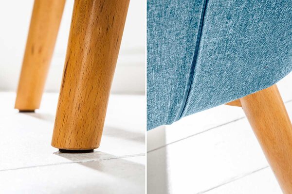 Designové křeslo Sweden, modré