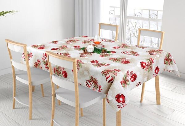 Ubrus VÁNOCE Červená,Béžová 4300/123 - 70x70 cm