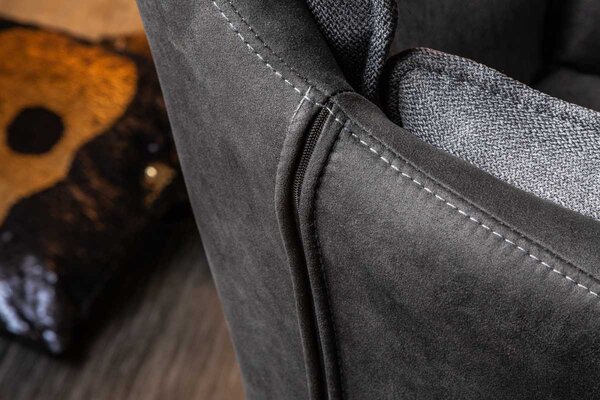 Designová židle Joe, antracit