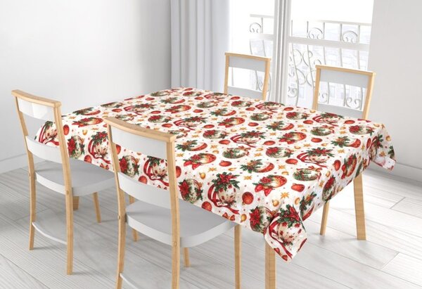 Ubrus VÁNOCE Červená,Zlatá 4300/132 - 70x70 cm