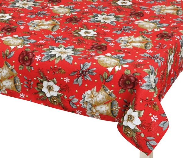 Ubrus VÁNOCE Červená,Šedá,Zelená 4300/130 - 70x70 cm