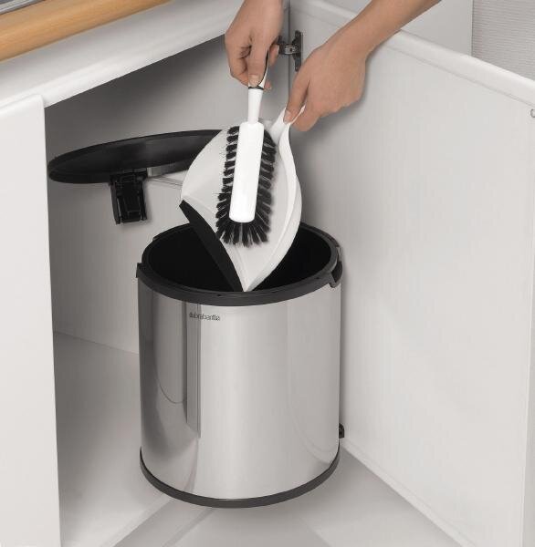 Brabantia De Luxe odpadkový koš 15 l ocel-černá 418181