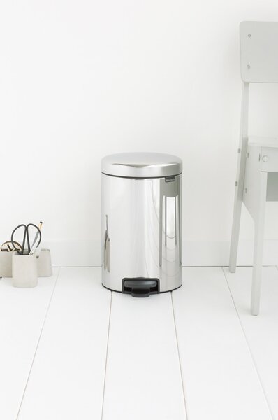 Brabantia NewIcon odpadkový koš 12 l ocel-černá 113581