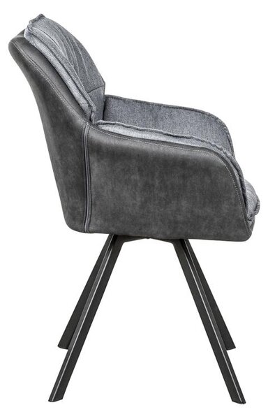 Designová židle Joe, antracit