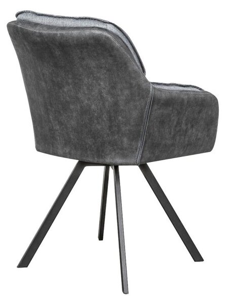 Designová židle Joe, antracit