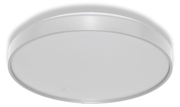 Stropní svítidlo LUXO, 380mm, 24W, Teplá bílá, IP20, Stříbrné