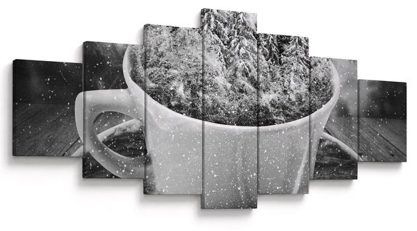 Obraz - Šálek přírody (210x100 cm)