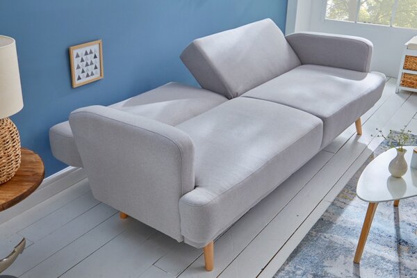 Rozkládací pohovka STUDIO 210 CM šedá Nábytek | Obývací pokoj | Sedací soupravy a pohovky | Pohovky | Rozkládací