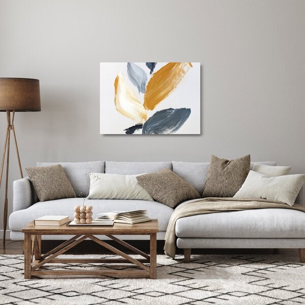 Skleněný obraz - Minimalistická malba (70x50 cm)