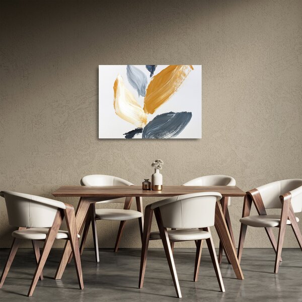 Skleněný obraz - Minimalistická malba (70x50 cm)