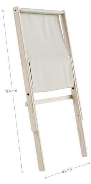 Skládací křeslo Karup Design Boogie Raw/Wheat Beige