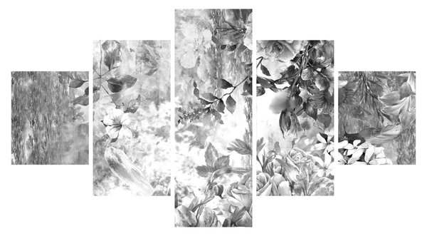 Obraz - Romantická zahrada (125x70 cm)