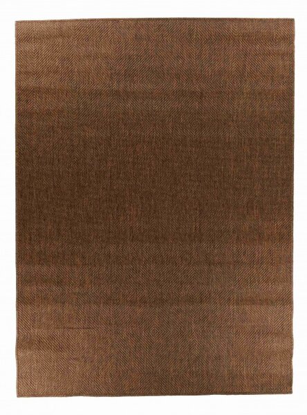 Makro Abra Kusový koberec venkovní Sisal CORDA 1003 1 303 hnědý Rozměr: 60x200 cm