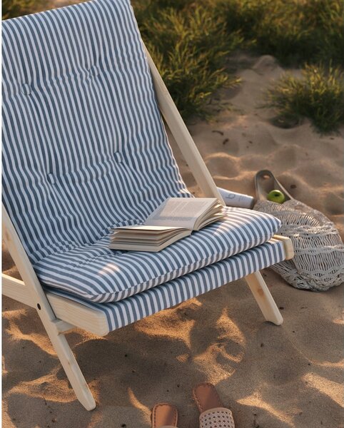 Skládací křeslo Karup Design Boogie Raw/Beach Blue