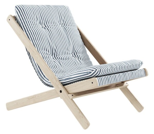 Skládací křeslo Karup Design Boogie Raw/Beach Blue