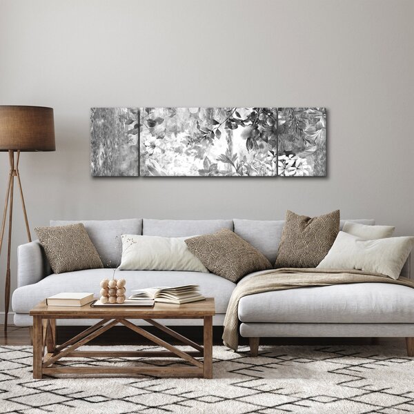 Obraz - Romantická zahrada (170x50 cm)