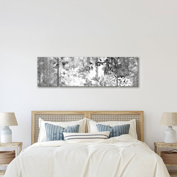 Obraz - Romantická zahrada (170x50 cm)