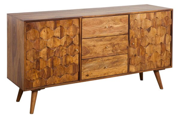 Designová komoda Justice, 145 cm, sheesham