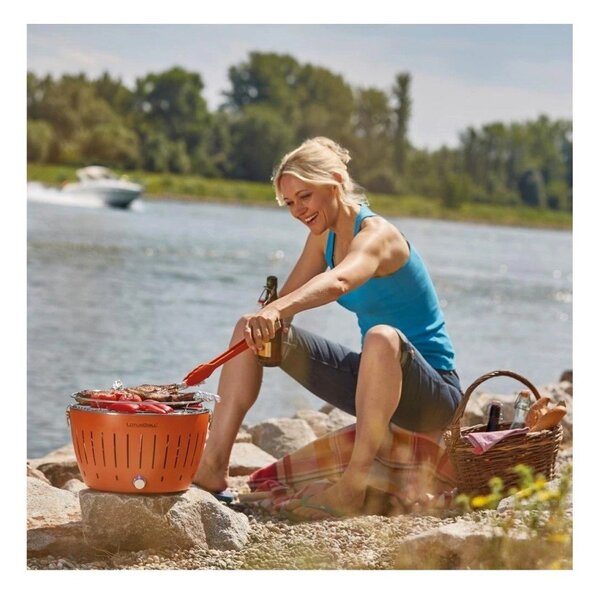 Gril na dřevěné uhlí/přenosný ø 35 cm Classic – LotusGrill