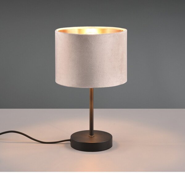 Černo-béžová stolní lampa (výška 33 cm) Julieta – Trio