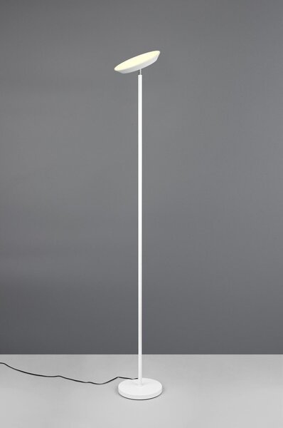 Bílá LED stojací lampa (výška 178 cm) Specter – Reality