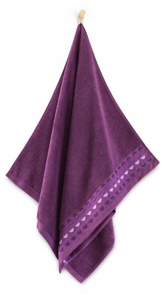 Koupací ručník 70x140 ZEN 2-100% bavlna egyptská Zwoltex 450 g fialový