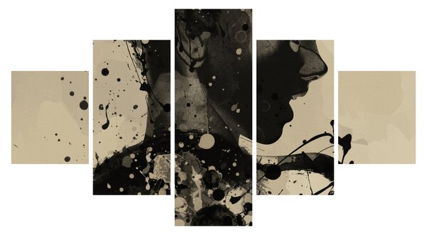 Obraz - Jazz woman (125x70 cm)