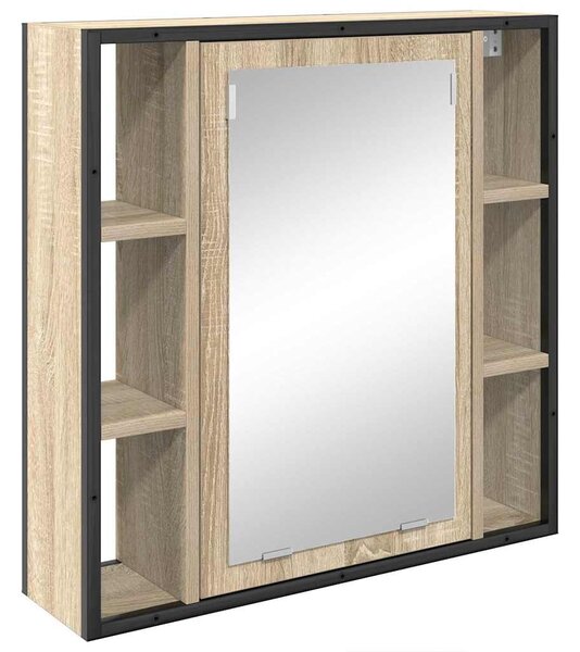 Sada koupelnového nábytku 3 ks Sonoma dub 33 x 33 x 185,5 cm 3399392