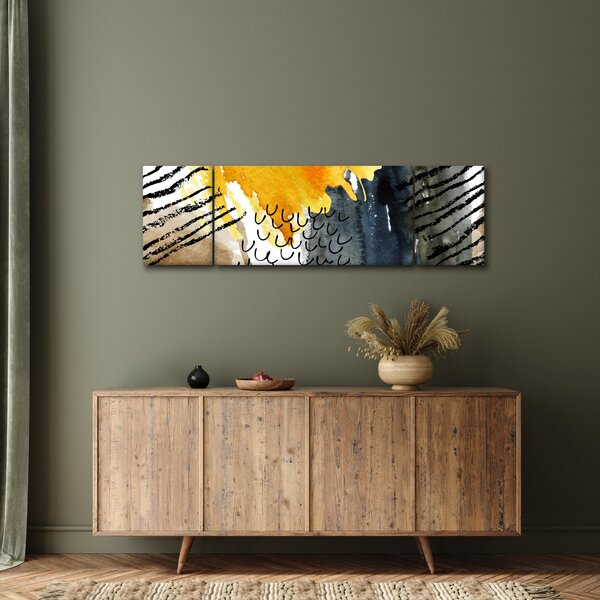 Obraz - Abstraktní akvarel (170x50 cm)