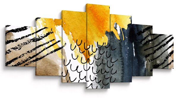 Obraz - Abstraktní akvarel (210x100 cm)