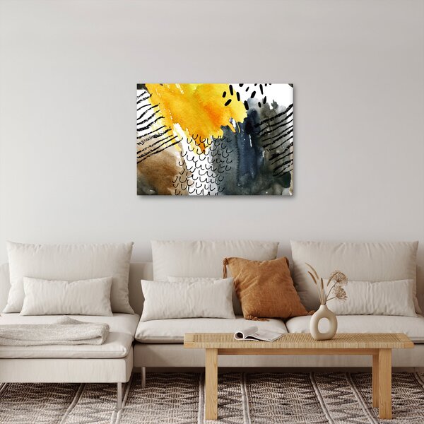 Obraz - Abstraktní akvarel (70x50 cm)