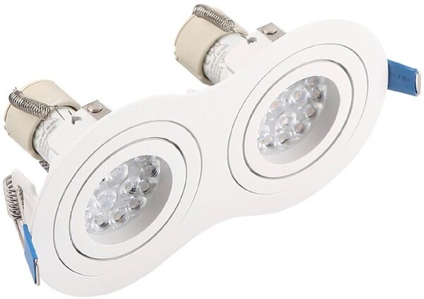 MaxLight Signal II zapuštěná světla 2x50 W bílá H0083
