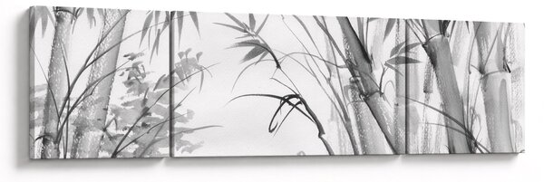 Obraz - Bambusový les (170x50 cm)