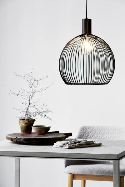 Nordlux Aver závěsné svítidlo 1x60 W černá 84263003