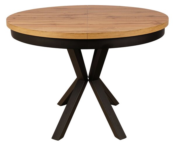 Jídelní rozkládací stůl ST 42 - 90 cm - dub wotan