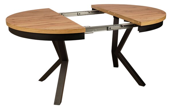 Jídelní rozkládací stůl ST 42 - 90 cm - dub wotan