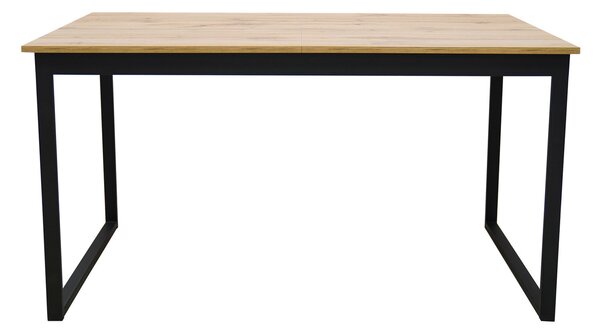 Jídelní rozkládací stůl ST 64 - dub wotan - 80x120 cm