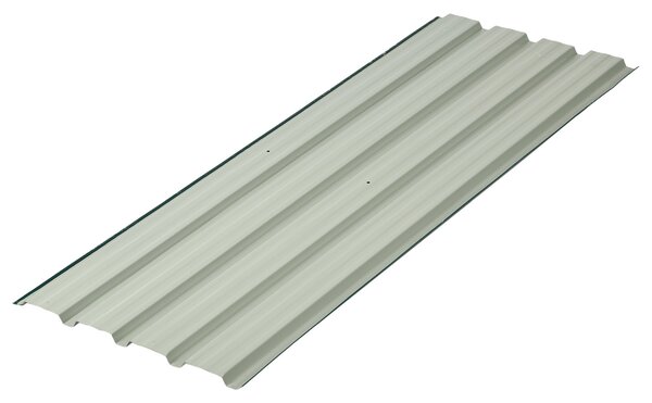 Outsunny 12 ks Trapézových Plechů 129x45cm 7m² Pozinkovaný Střešní Plech 0,25mm Odolný Proti Počasí Střešní Panely z Pozinkované Oceli | Aosom