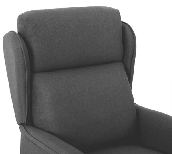 Polohovací křeslo Černá Polyester 340154