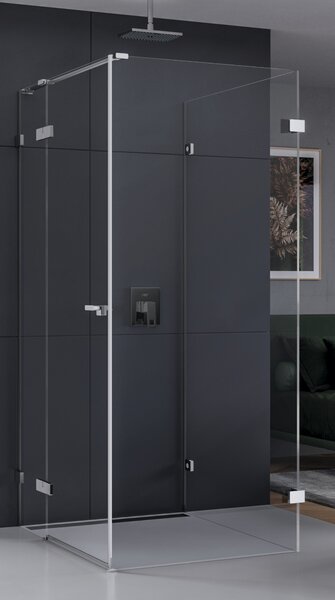 New Trendy Eventa sprchový kout 90x90 cm čtvercový chrom lesk/průhledné sklo EXK-0202